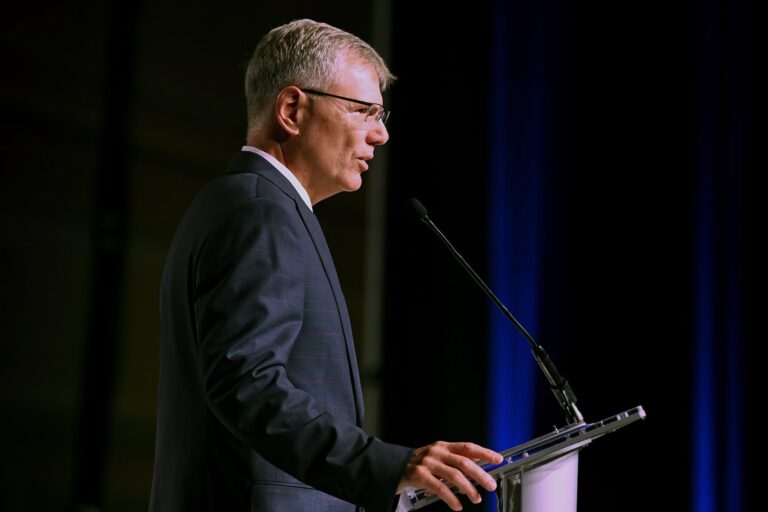 Secretary of the Air Force Troy Meink delivered a keynote address during the 2026 Air, Space and Cyber Conference.