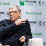 Bill Gates on stage at TC Sessions: Climate 2022
