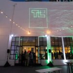 Outside the venue for the Speakers & Editors Soiree at TechCrunch Disrupt 2024 in San Francisco
