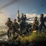 A promotional image of Activision's Call of Duty: Warzone video game.