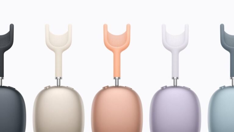 array of new Apple AirPods Max 2 colors