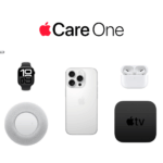 AppleCare One logo with devices pictured