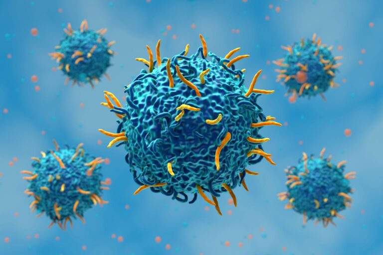 An illustration of Car T cells.