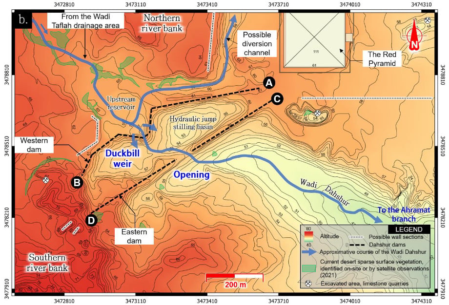 dahshur-dams-map-1 Dahshur Dams Map