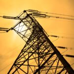 High Voltage Power Transmission Line Tower