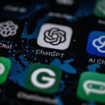 This illustration picture shows the AI (Artificial Intelligence) smartphone app ChatGPT surrounded by other AI App in Vaasa, on June 6, 2023.