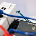 A device designed to detect hacks manufactured by cybersecurity firm Fortinet.