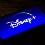 Disney+ app on phone