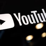 The YouTube logo and lettering