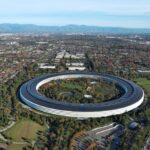 aerial of Apple Park