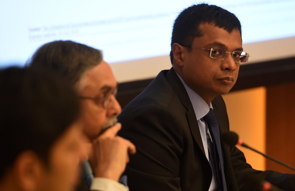 Sachin Bansal, (R) co-founder & Executive Chairman, Flipkart