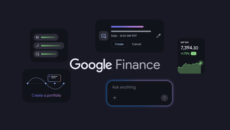 Google Finance blog image