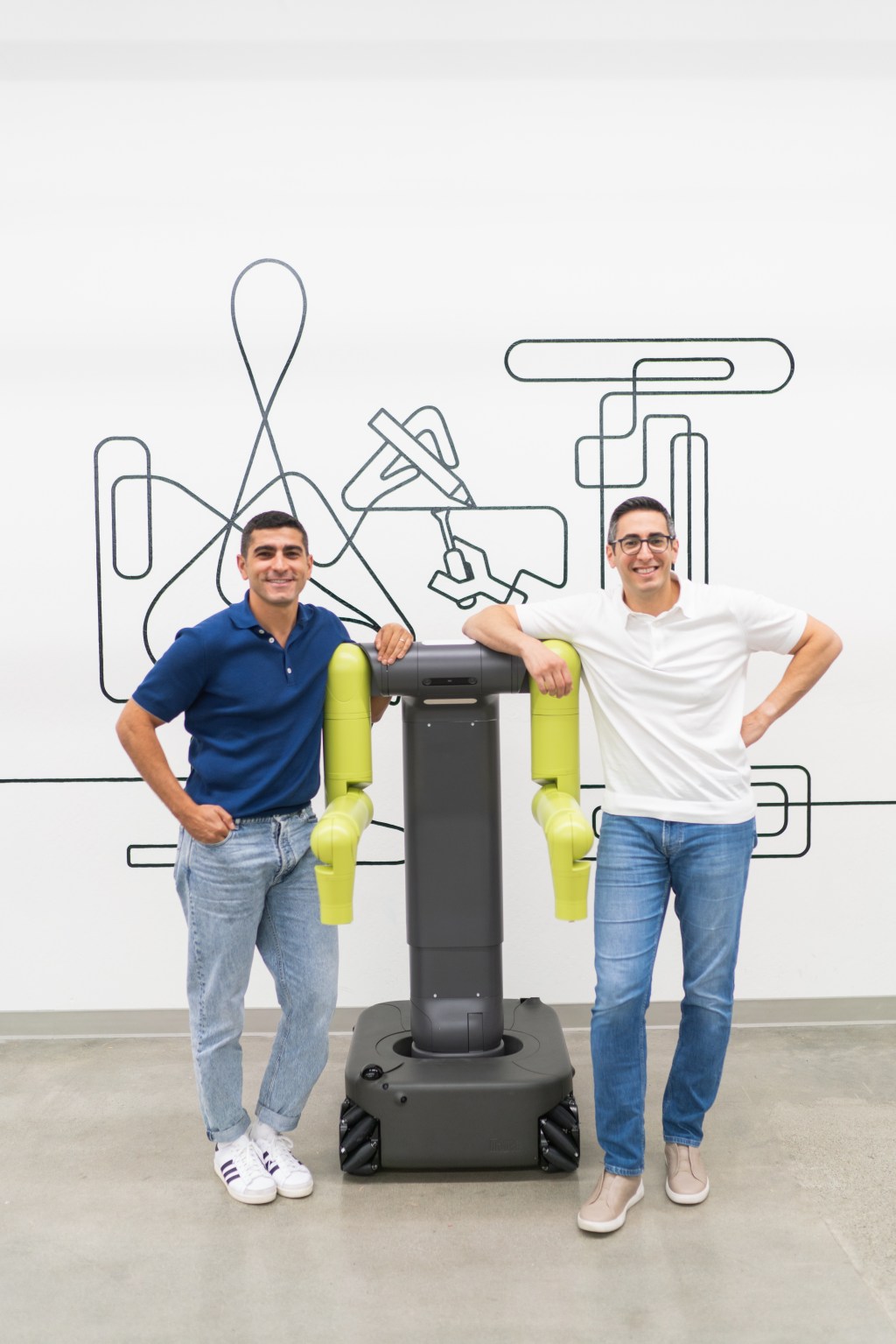 Hamza and Khaled Derbas, co-founders of Maven Robotics