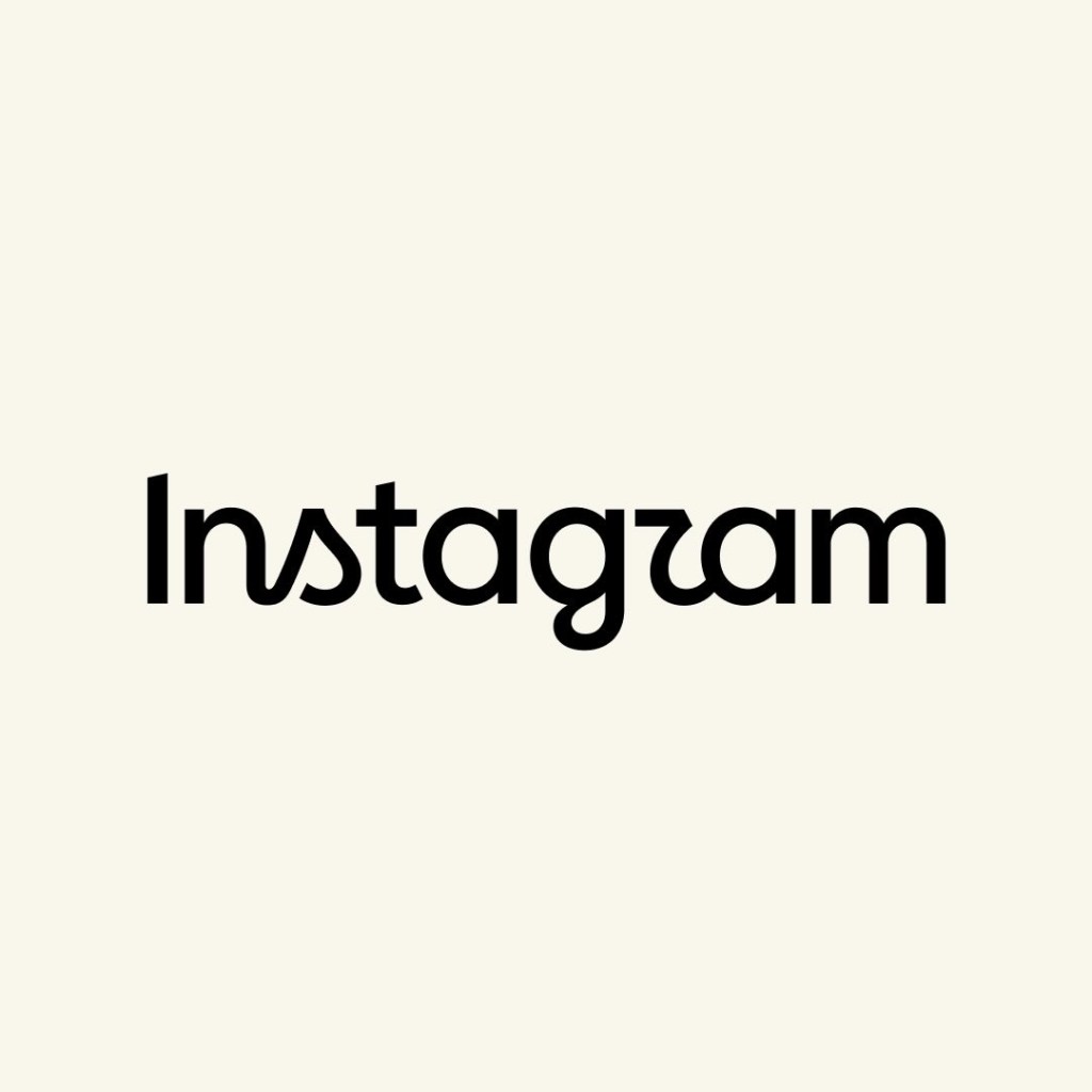 New Instagram wordmark