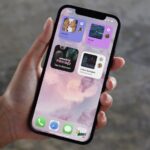 screenshots of Airbuds mobile app widget