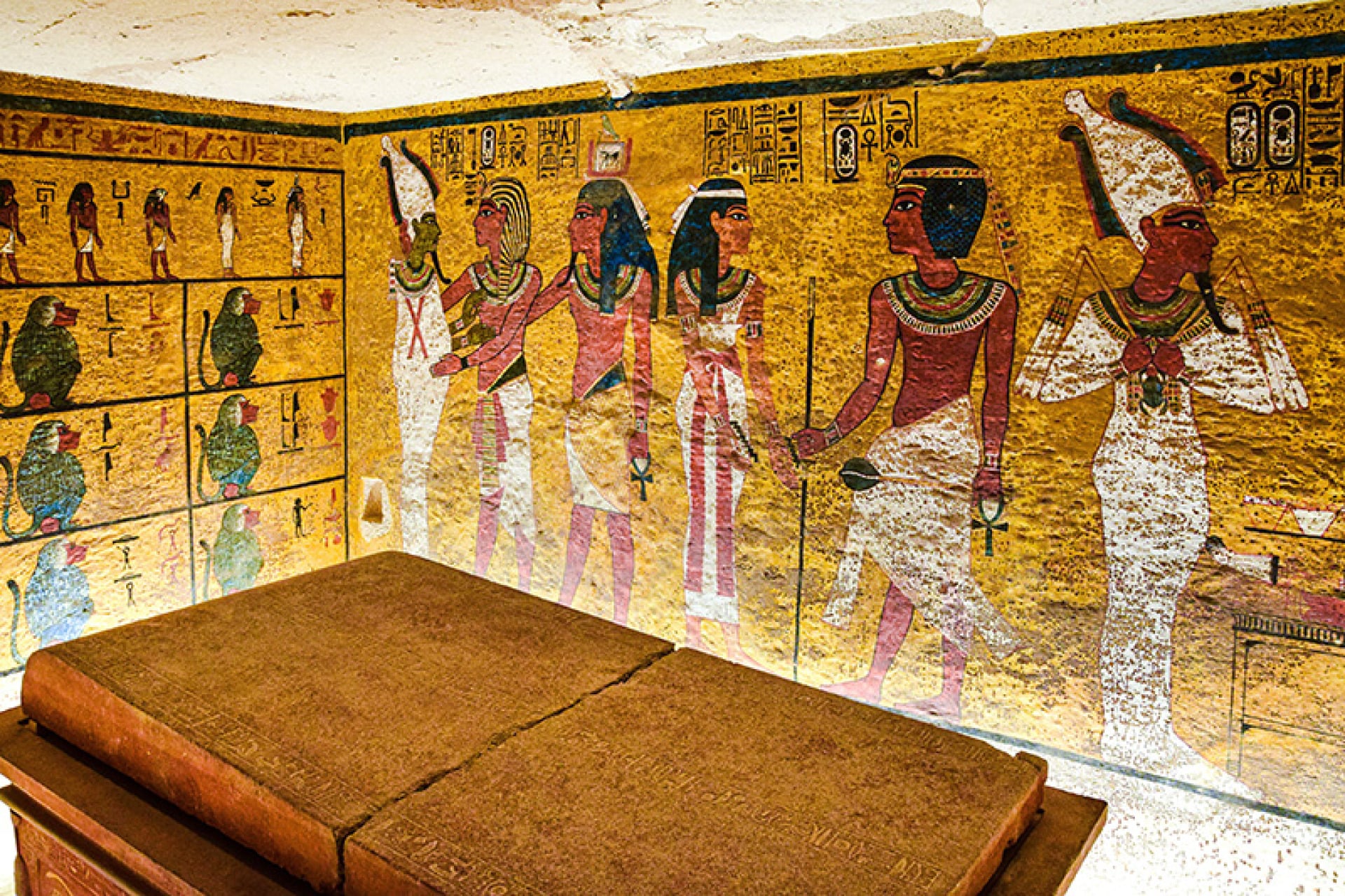 Tutankhamun’s tomb.