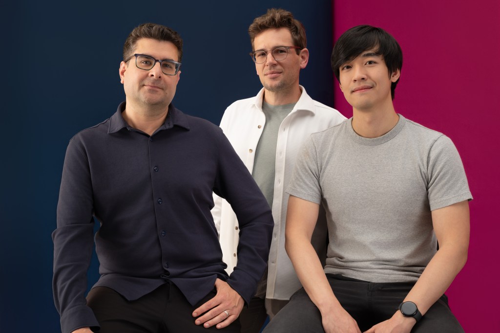 QueryStory co-founders Shapor Naghibzadeh, Dave Glusic, and Stanley Yang.