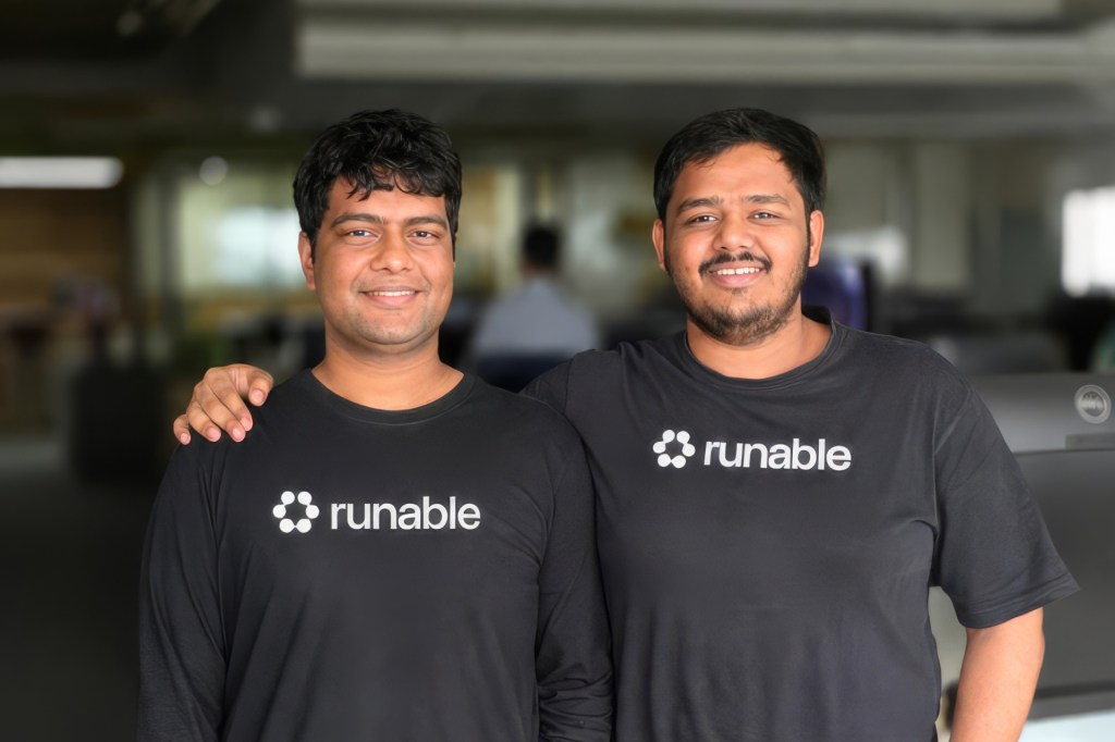 Runable co-founders Saksham and Umesh