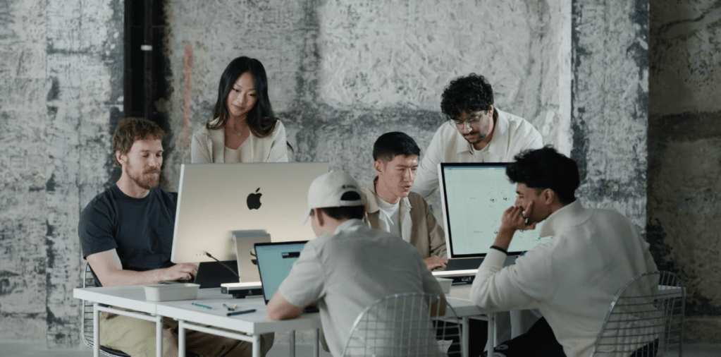 Ando team at work