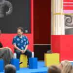 Neil Rimer and Connie Loizos at Panathea Festival