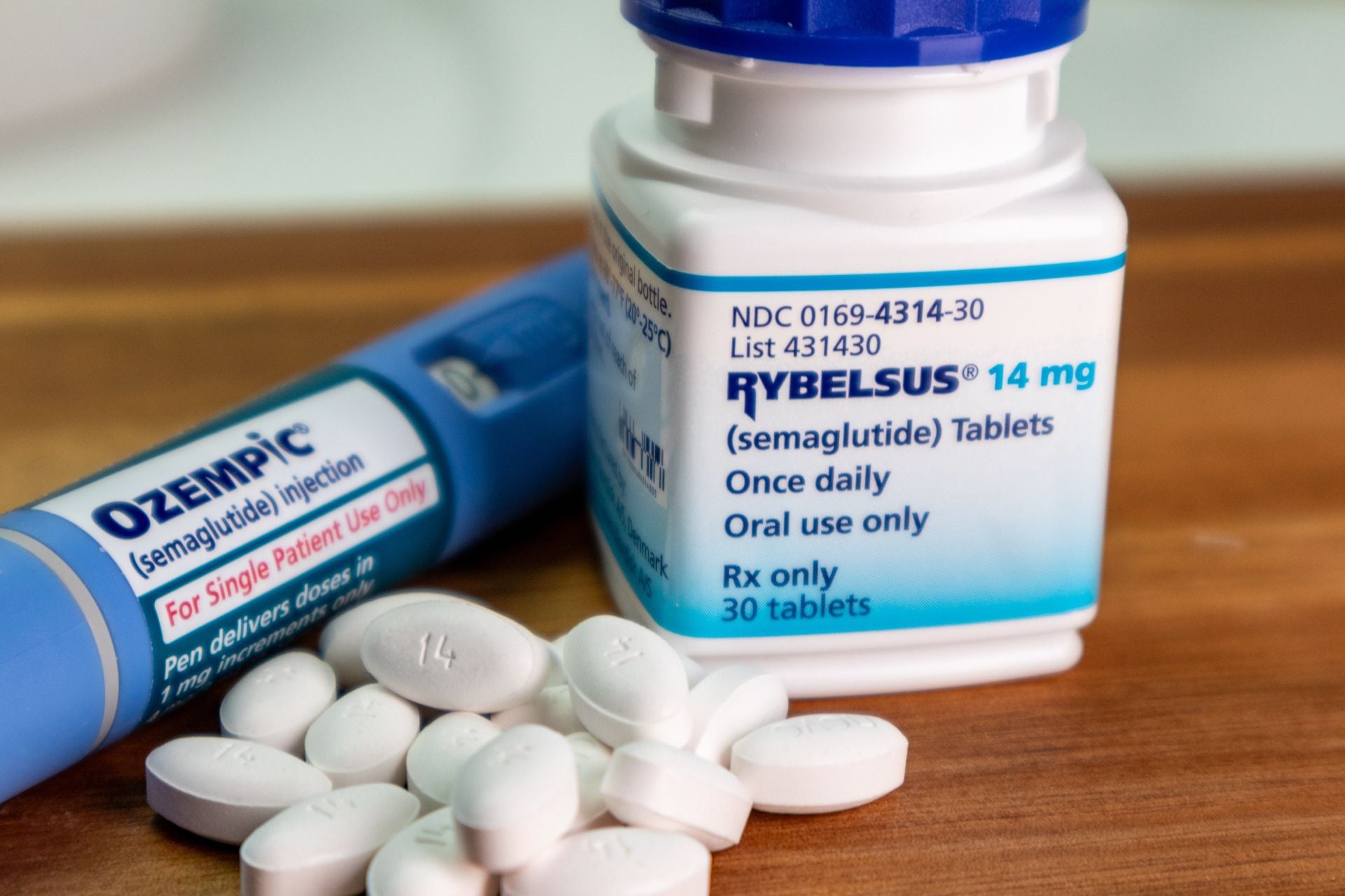 Ozempic, Wegovy and Rybelsus are approved versions of semaglutide.