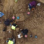 Excavations at Simmering, Austria.
