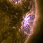 The Sun unleashed an intense X-class solar flare on November 11, 2025.