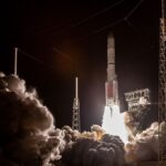 A Vulcan Rocket from United Launch Alliance (ULA) lifts off from pad 41 at the Cape Canaveral Space Force Station, carrying two satellites in a classified mission USSF-106 for the United States Space Force. (Photo by Manuel Mazzanti/NurPhoto via Getty Images)