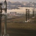 Artist's conception of the future Starbase in Louisiana.