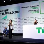 TechCrunch Disrupt startup Battlefield presentation