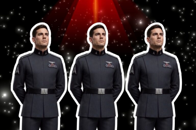 The new uniform mockup is inspired by the 1997 cult classic Starship Troopers.
