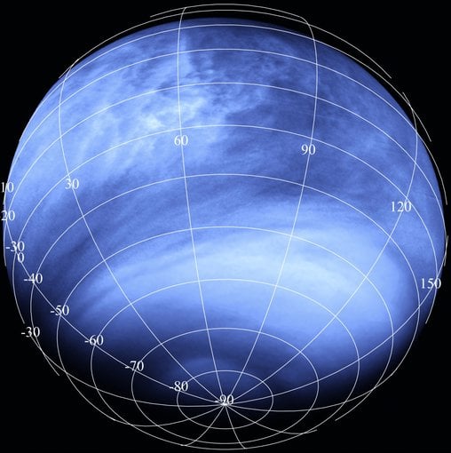 venus-ultraviolet-dark-streaks Venus Ultraviolet Dark Streaks