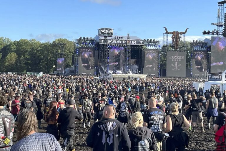 The field study in pain tolerance focused on cold pain thresholds over several days at the Wacken Open Air festival in Germany.