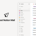 Image of a screengrab of Notion Mail that includes a view of its auto-labeled folder.