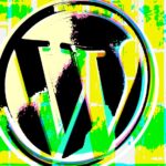 stylized WordPress logo