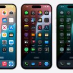 a photo of an iPhone running iOS 18 held in someone's hand.