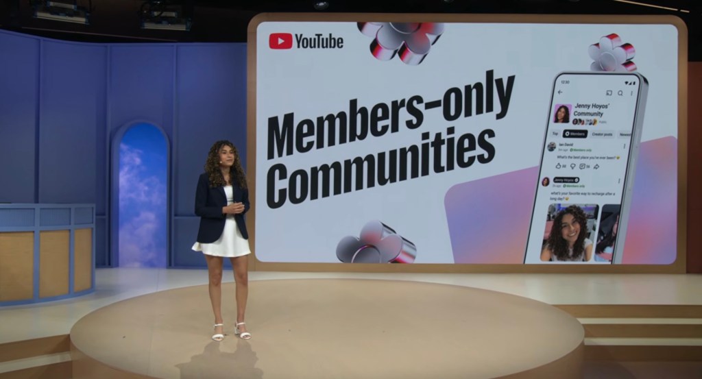 YouTube Members-only Communities
