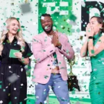 Kevin A. Damoa, Founder & CEO, Glīd, Claire Kroft and Ankit Malhotra, winners of the Startup Battlefield 2025, pose onstage during day three of TechCrunch Disrupt 2025 at Moscone Center on October 29, 2025 in San Francisco, California.