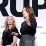 SAN FRANCISCO, CALIFORNIA - OCTOBER 15: (L-R) Madeline Eiken, CTO/COO & co-founder, Intero Biosystems, and Charlie Childs, CEO & co-founder, Intero Biosystems, speak onstage during TechCrunch Disrupt 2026 at Moscone Center on October 15, 2026 in San Francisco, California. (Photo by Kimberly White/Getty Images for TechCrunch)
