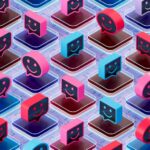 AI Chatbot Assistants, Artificial Intelligence Technology Concept. Digitally generated image.