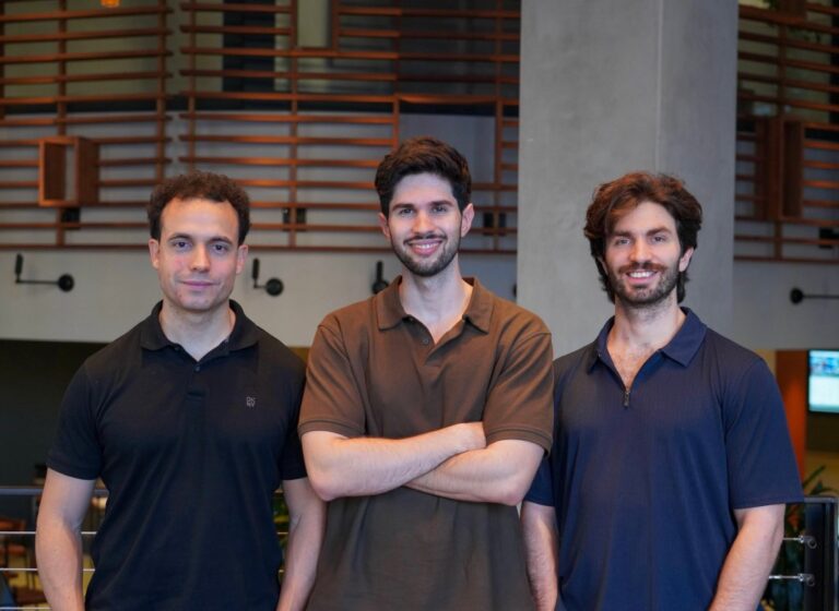 Flai co-founders Juan Alzugaray, Ari Polakof, and Alen Polakof