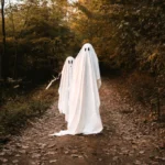 Two ghosts on the road