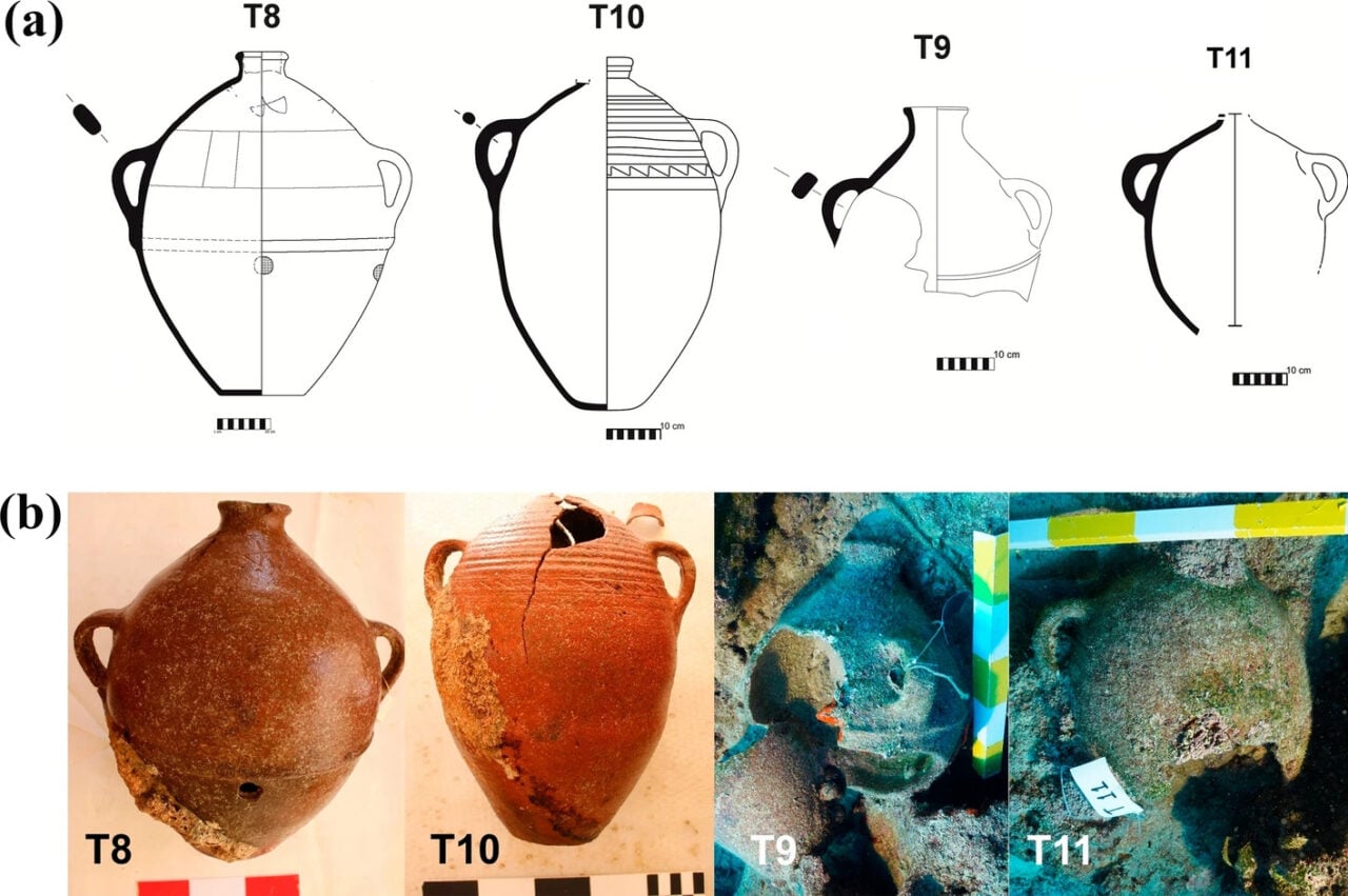 Kekova Shipwreck Amphorae Drawings